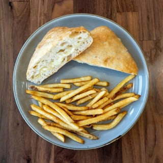Kids Grilled Cheese Sandwich with Fries
