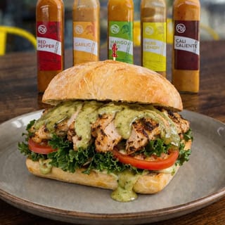 Kale Pesto Chicken Sandwich
