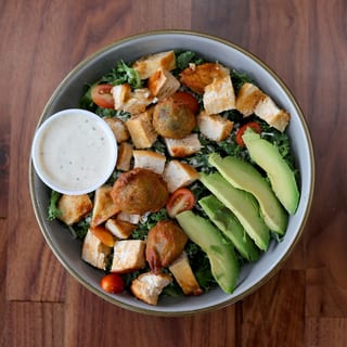 Catering Chicken Kale Caesar Salad